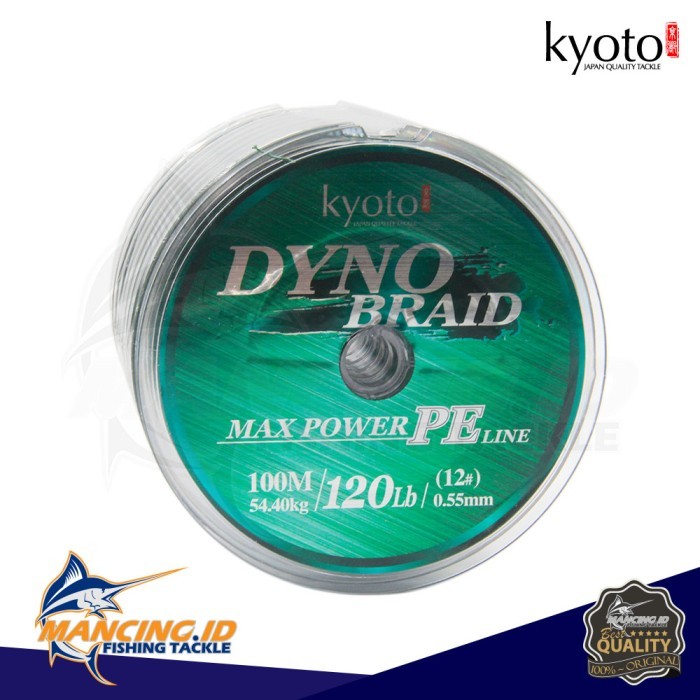 Kyoto Dyno Braid Max Power PE Line Senar Pancing PE Kuat