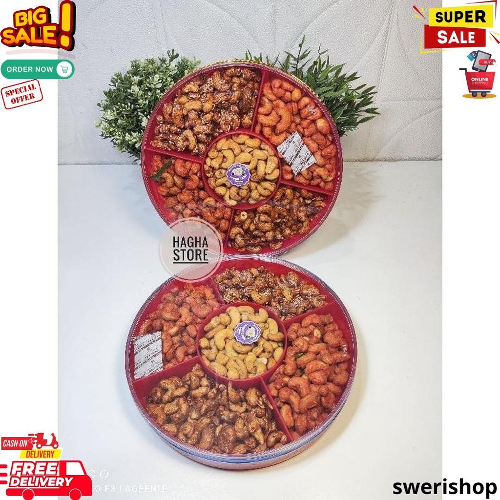 

Kacang Mede Tray 5Rasa 900Gr Enak Premium D Sale