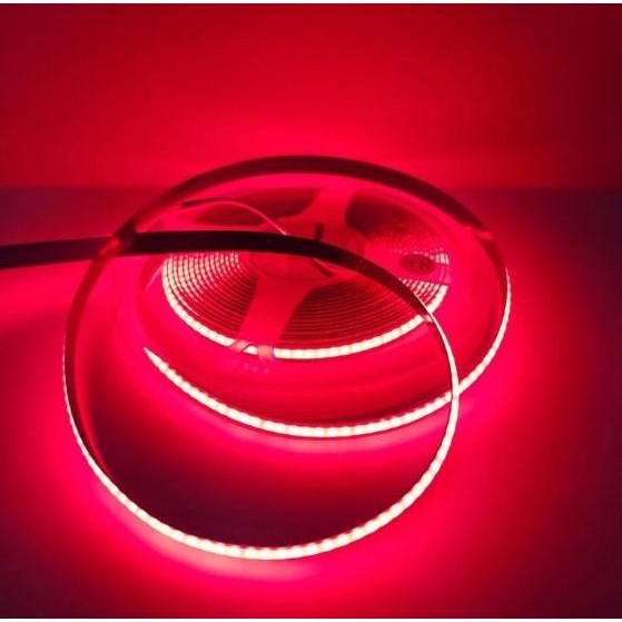 Murah Led Strip Cob Dc 12V 12Volt 5 Meter 320 Led / Lampu Strip Light Cob Ip20 Lampu Hias Plafon