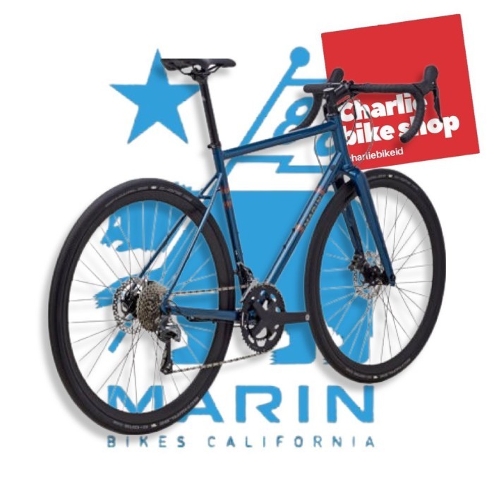 Fullbike Gravel Bike Marin Nicasio2 - Blue