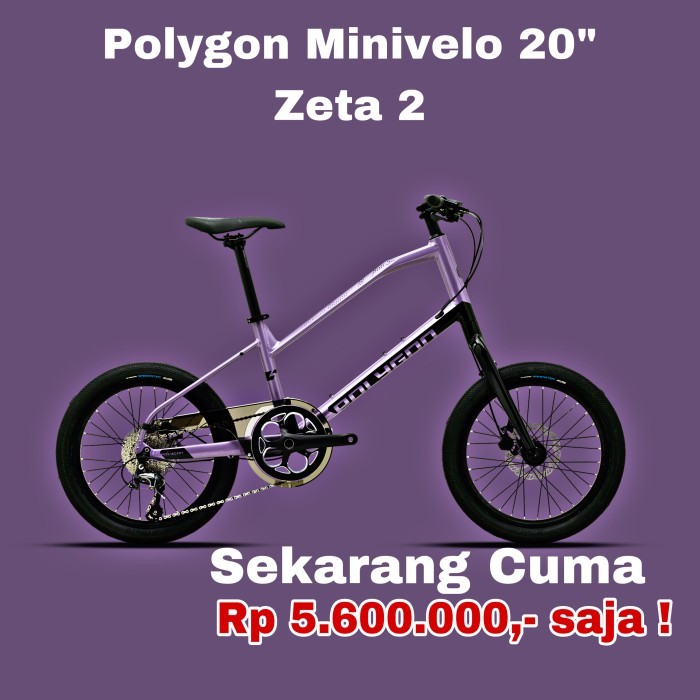 Sepeda Mini Velo Polygon Zeta 2.0