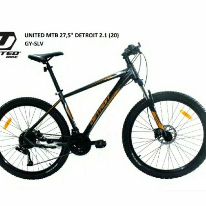 Sepeda MTB 27.5 inch United Detroit 2.1