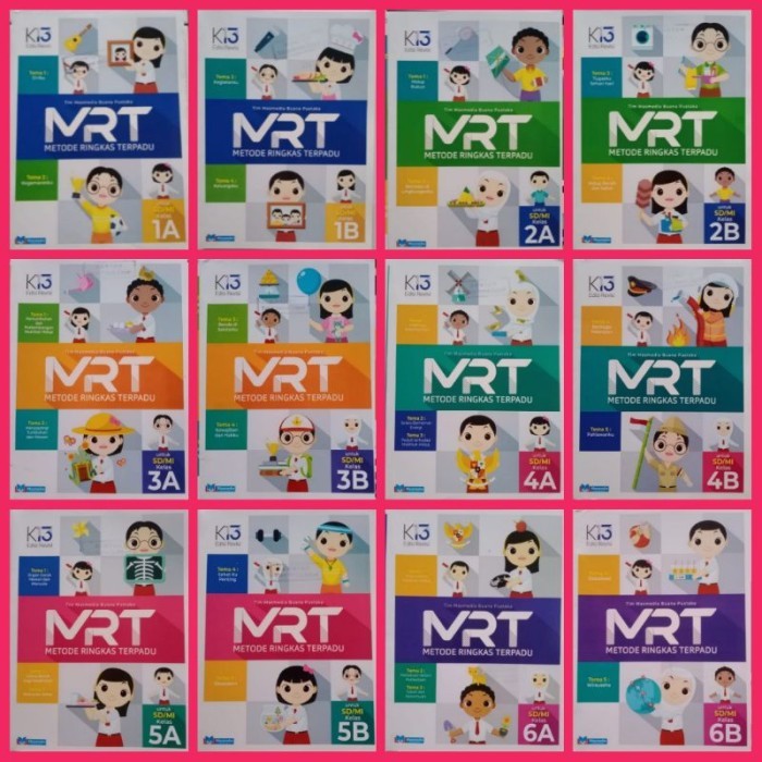 TERLARIS BUKU TEMATIK MRT METODE RINGKAS TERPADU SD/MI.KELAS.1.2.3.4.5.6.K13.REVISI MURAH MURAH