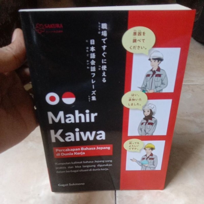 TERLARIS BUKU MAHIR KAIWA PERCAKAPAN BAHASA JEPANG DI DUNIA KERJA MURAH MURAH