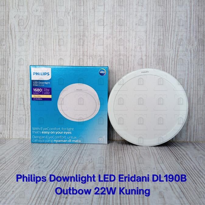 Murah Lampu Philips Downlight Eridani Dl190B Outbow Led18 D200 22W