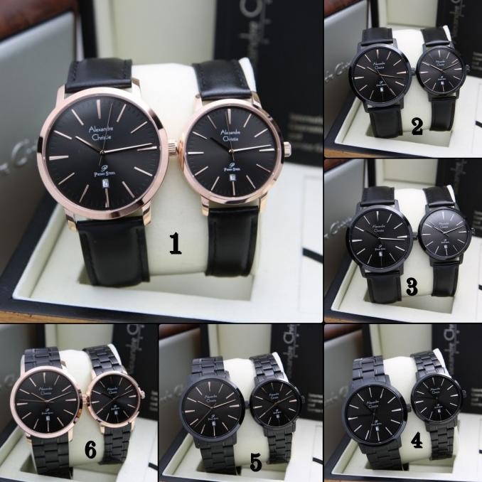 Sale Jam Tangan Couple Alexandre Christie 1028 Ac 1028 Ac1028 [Original]