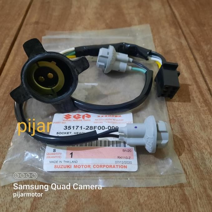 populer] Socket Cop Fitting Headlamp Lampu dan Sein Depan Suzuki RK Cool