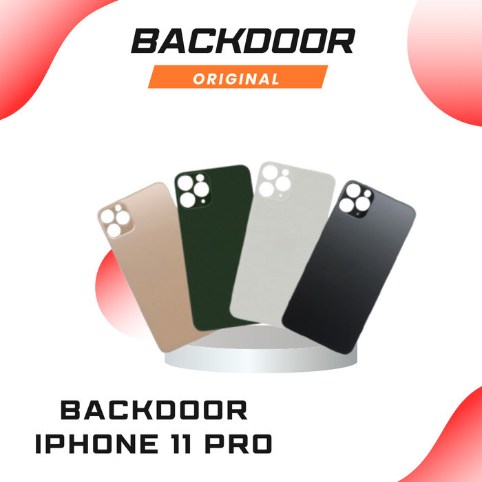 BACKDOOR/TUTUP BELAKANG IPHONE 11 PRO ORIGINAL COVERBACK