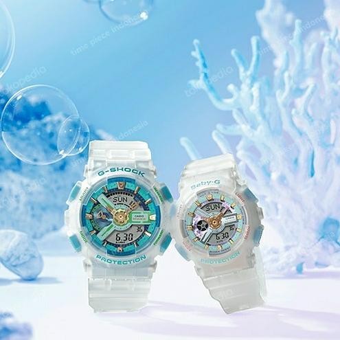 Grosir Casio Couple G-Shock & Baby-G Slv-21A-7Adr / Slv21A-7A Couple Original