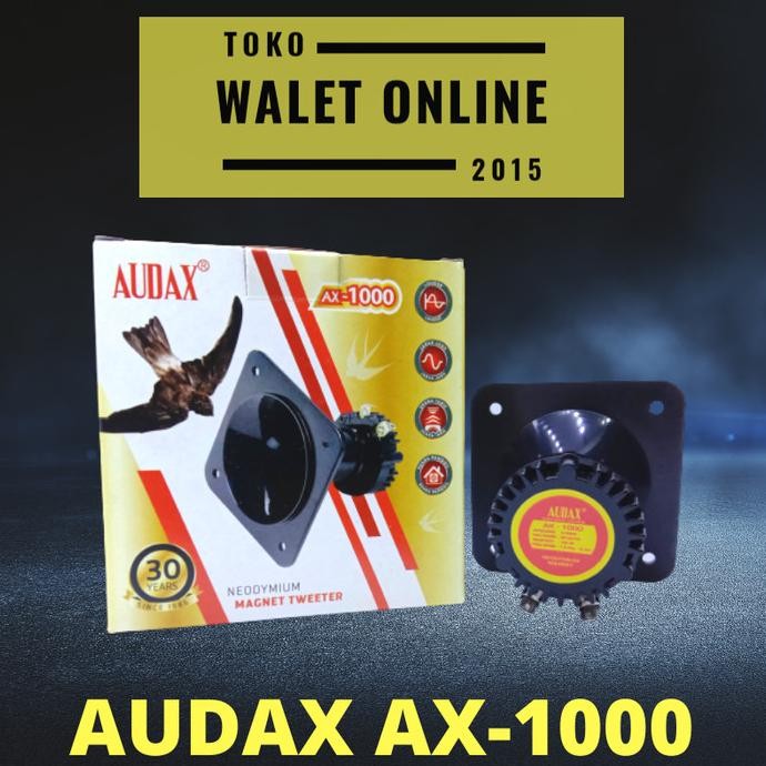 TWEETER WALET MAGNET AUDAX AX1000