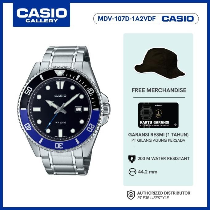 Grosir Jam Tangan Casio General Mdv-107D-1A2Vdf Analog