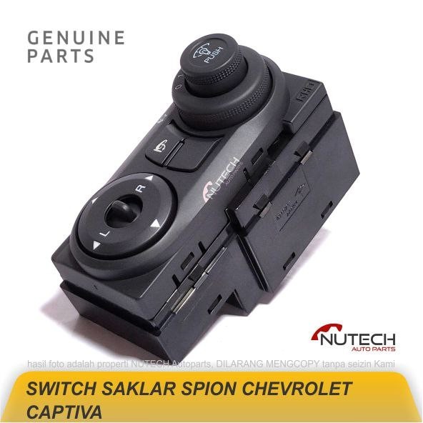 Switch Saklar Tombol Spion Retract Chevrolet Captiva Ori Gm