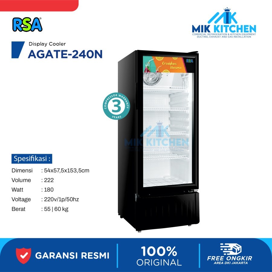 SHOWCASE RSA AGATE-240 - AGATE 240