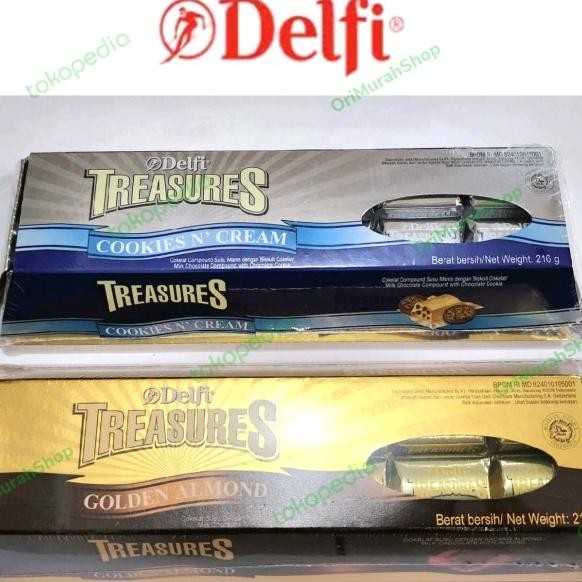 

Colat Delfi Treaure Golden Almond Cooie Cream Treaure Chocolate