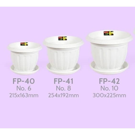 ] POT LANTAI LOTUS LION STAR / POT BUNGA