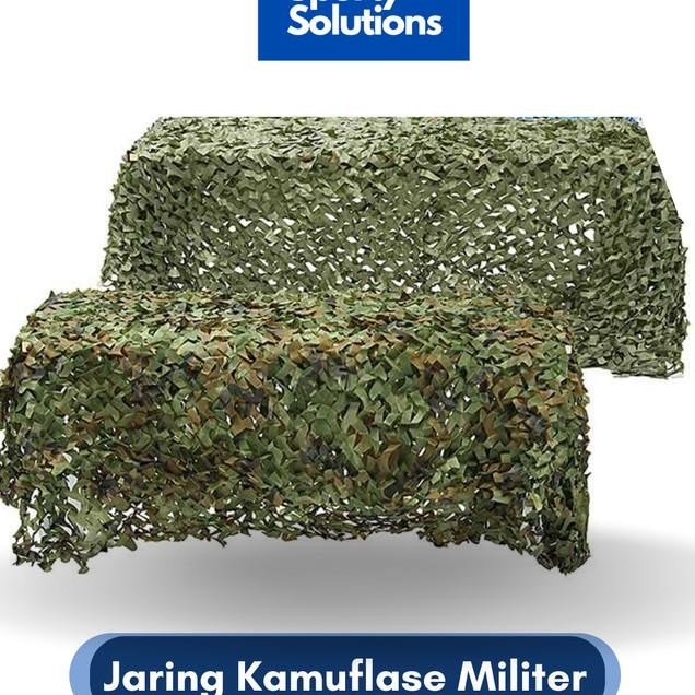 Wealed Jaring Camouflage Arung Mobil Hunting Litary Net Camg