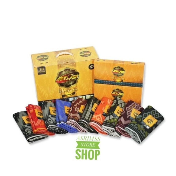 Terlaris sarung Atlas Idaman Kembang Sarung Tenun Produksi BEHAESTEX SALE