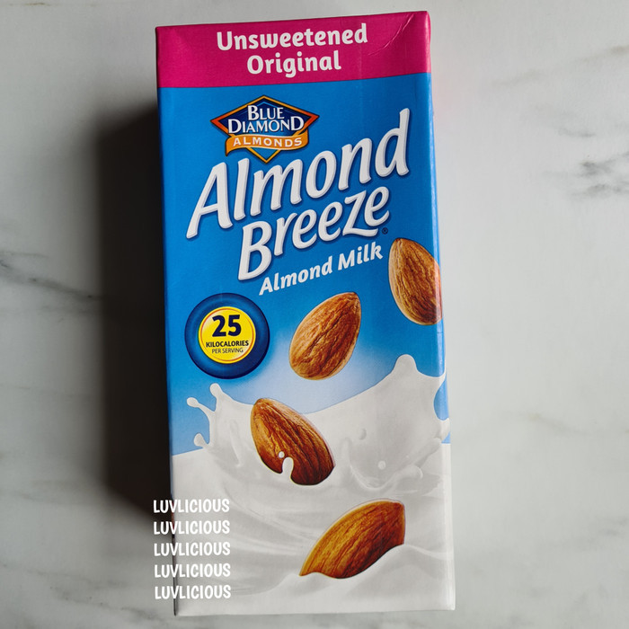 

BLUE DIAMOND BREEZE ALMOND MILK UNSWEETENED ORIGINAL SUSU KACANG CAIR