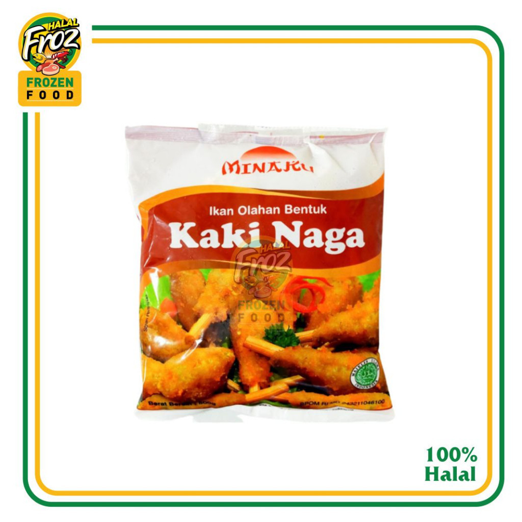 

Kaki Naga Ikan Minaku 500 gramGosend Ready, Paling murah, Terlaris