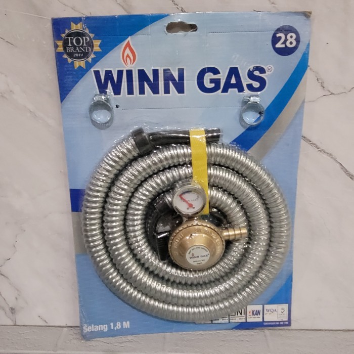 &<&<&<&] REGULATOR SET WINN GAS (KEPALA DAN SELANG)
