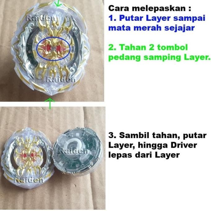 BEYBLADE REGALIA GENESIS B153-1 BURST GT MAINAN GASING ANAK KW