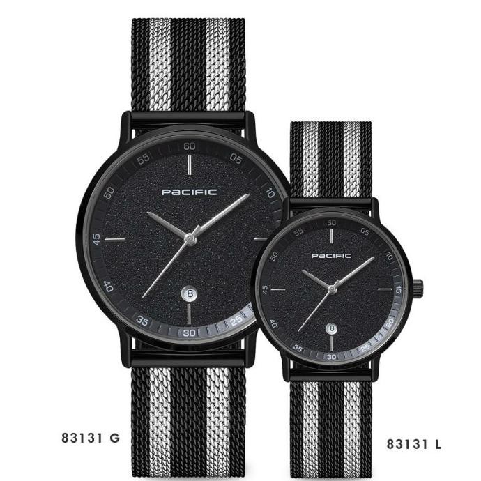 Sale Jam Tangan Couple Pacific 83131 Original
