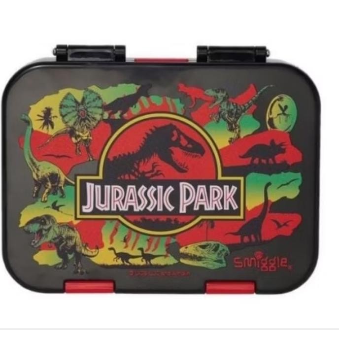Murah Smiggle Jurassic Bento Box / Tempat Makan Anak Cowok Dino/ Lunch Box