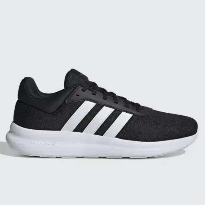 Sepatu Big Size - Adidas Lite Racer 4.0 Black Original - Bnib Marcospardal26