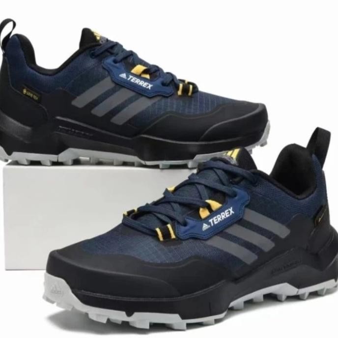 Sepatu Adidas Terrex Ax4 Mid Gore-Tex Navy Black Original Saena_Sar