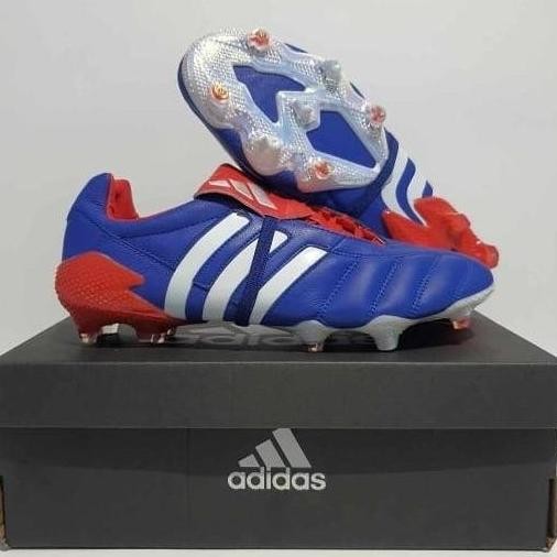 Sepatu Bola Adidas Predator Mania Fg Leather Black White Reed 39-43 Saena_Sar