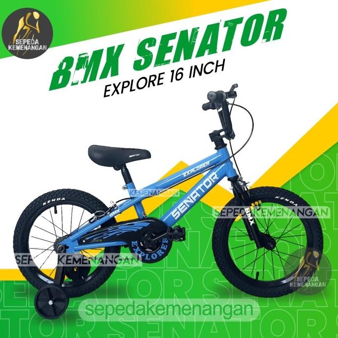 SEPEDA ANAK BMX SENATOR EXPLORE UKURAN 16 INCH