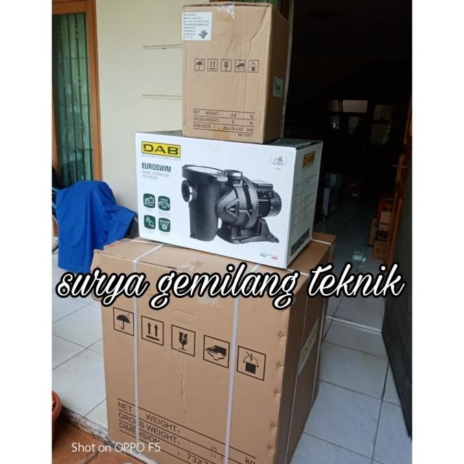 Pompa Kolam Renang Dab 2 Hp+Sand Filter Dab 28 In Paket Kolam Renang