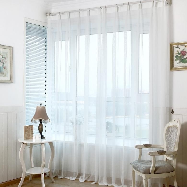 Nld-1419 Gorden Vitrase  Foil Import Model Plisket (Free Kawat S) | Gorden Hotel | Vitrase Gorden