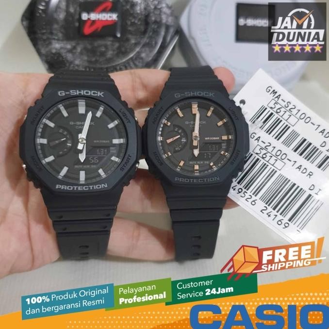 Sale Jam Tangan Couple Original Casio Ga 2100 1A Casio Gma S2100 1A