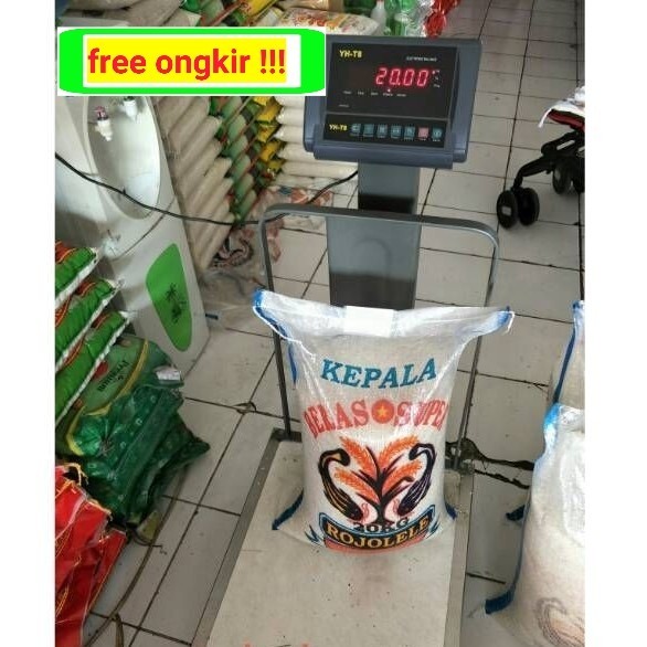 

Beras cap merek Rojolele 20 kg pulen enak alami murah- GOSEND