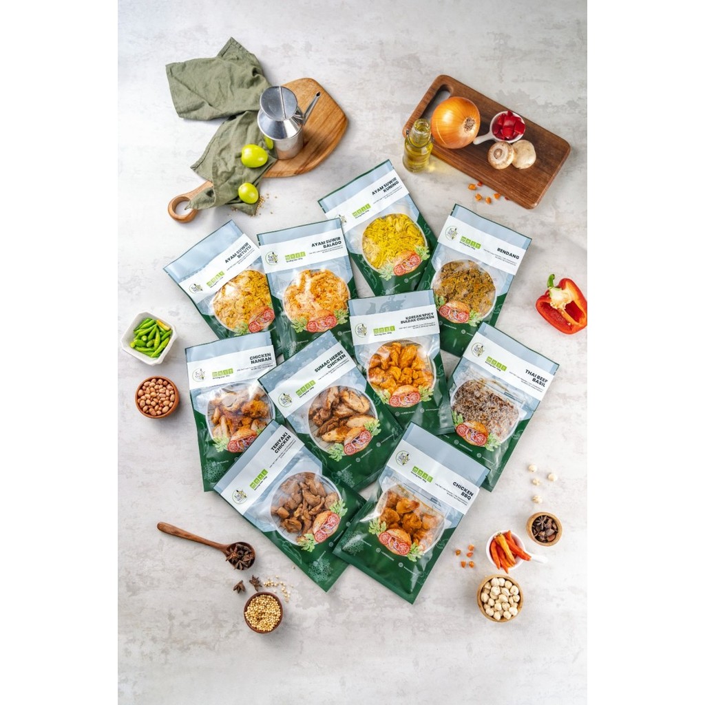

Bellywell - Protein Meal Prep Package (LUAR JADETABEK)