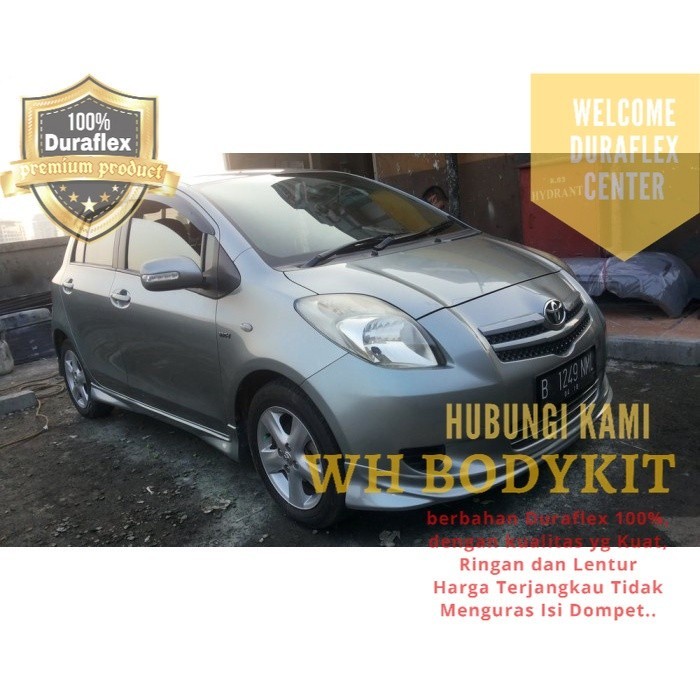 AKSESORIS bodykit mobil yaris tipe s 2004-2008 , BUMPER BODIKIT BODY KIT