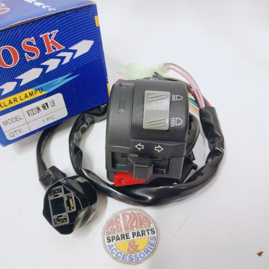Saklar Vixion New KIRI Holder lampu klakson sen Yamaha Vixion New LH