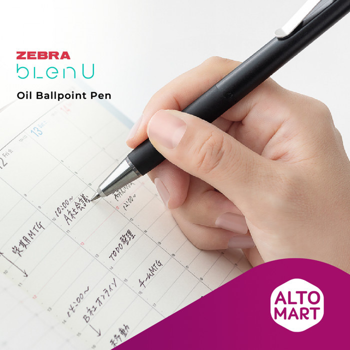 

Zebra Blen U Ballpoint Pen 0.5 0.7 Mm Pulpen Blen