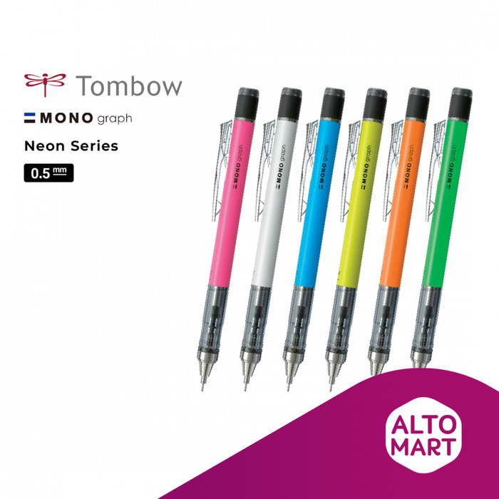 

Tombow Mono Graph Neon Series Mechanical Pencil 0.5 Mm Pensil Mekanik Cetek