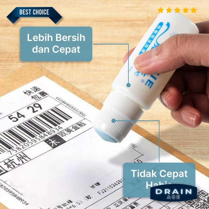 

Stempel Penghapus Resi 2 In 1 Cutter Pembuka Paket