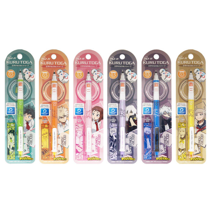 

Uni Kuru Toga My Hero Academia Visual Block Mechanical Pencil Pensil Mekanik 0.5Mm Limited Edition