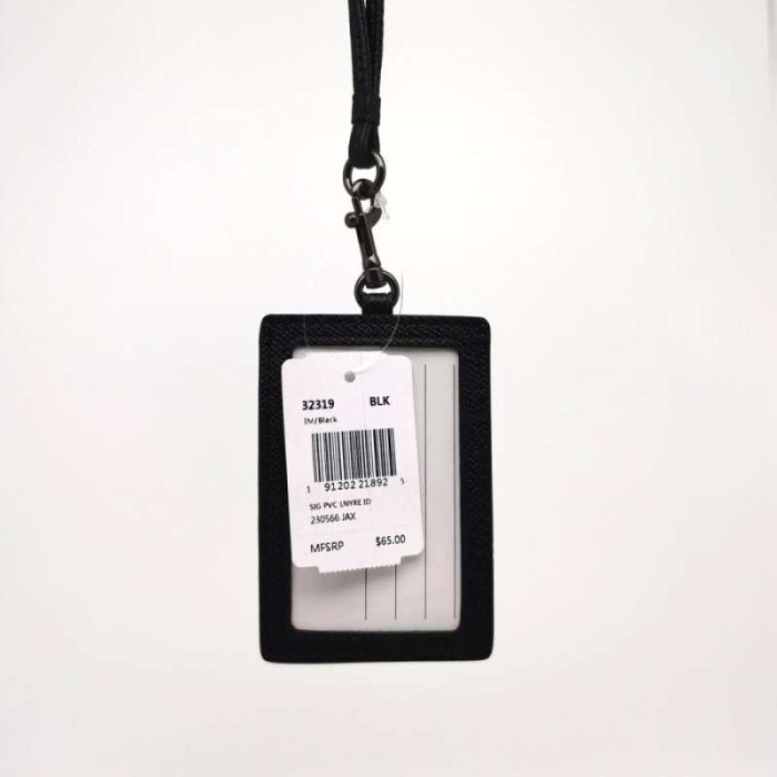 

Id Card Lanyard F57311 All Black 100% Original
