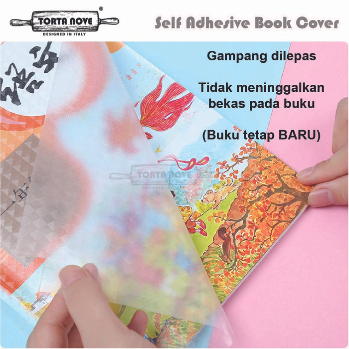 

Sampul Buku Stiker Pvc Diamond Self Adhesive Book Cover Pelindung Buku Sekolah Lks Tebal