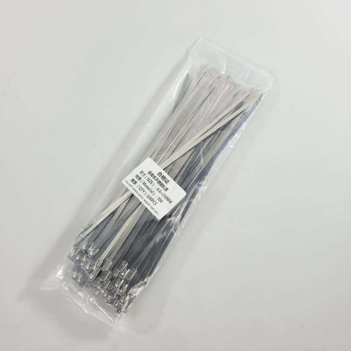 

Kabel Ties Stainless Anti Karat Multifungsi 100 Pcs