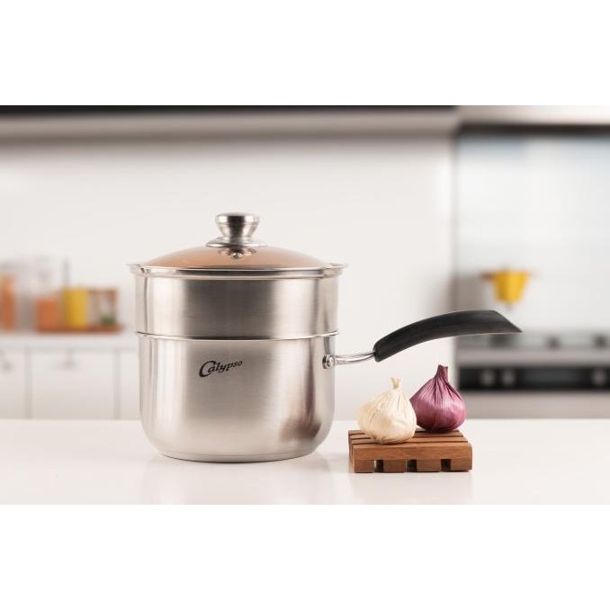 Calypso Panci Kukus Panci Susu Panci Sup Panci Multifungsi Steamer Owo_Shop