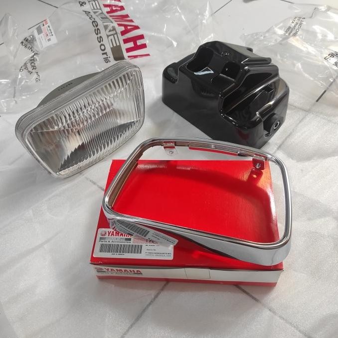 reflektor lampu depan rx king scorpio lama original yamaha
