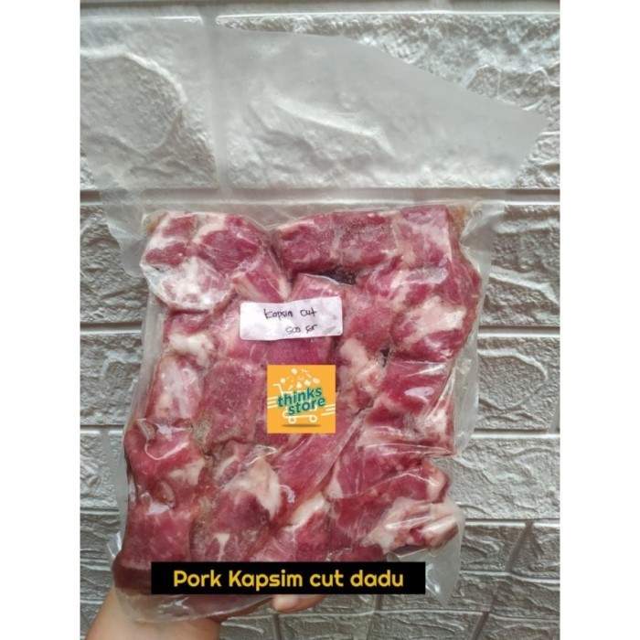 

DAGING BABI KAPSIM POTONG DADU - PORK CAPSIN CUBE / BALI