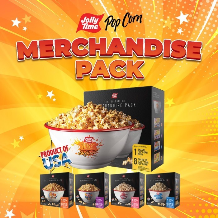 

JOLLY TIME MERCHANDISE LIMITED EDITIONS PACKAGE BOWL - LIVE