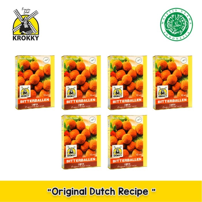 

KROKKY CHEESE BITTERBALLEN PACK OF 6